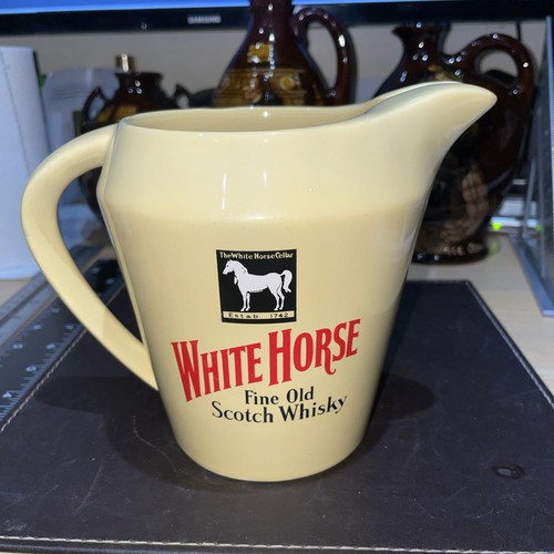 Vintage white horse scotch - "white, horse"