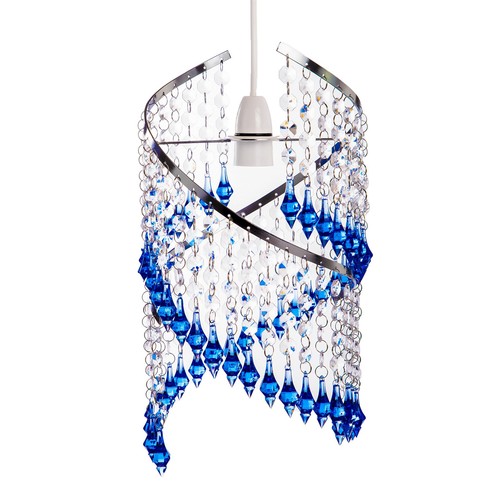 Chandelier spiral lampshade - chandelier,