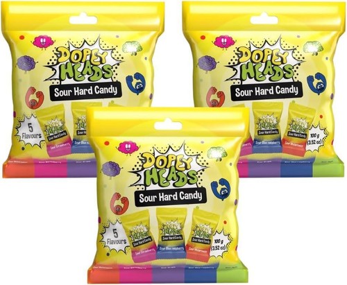 Dopey heads sour candy 100g - heads,