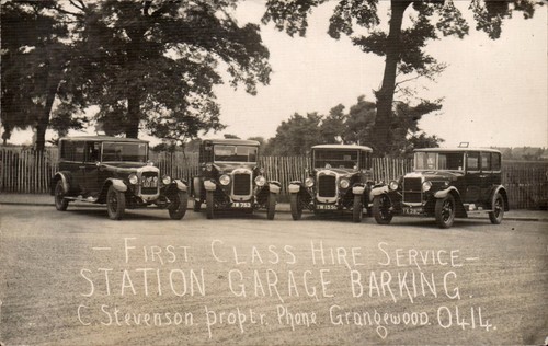Barking station garage first - station,