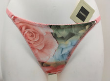 Pink Rose Thong String Panties