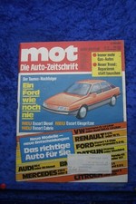 MOT 23/81 Honda Accord Mitsubishi Galant 2000 VW Traveller Fiat Ritmo