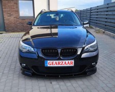 For BMW E60 E61 M5 03-09 Gloss Black Front Sport Kidney Grill Double Twin Grille