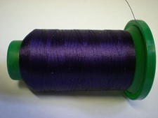 ISACORD 100% POLYESTER MACHINE EMBROIDERY THREAD 1000M HERALDIC DARK PURPLE 3536
