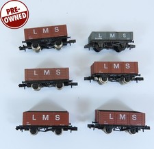 N Gauge 6x LMS Plank Wagons