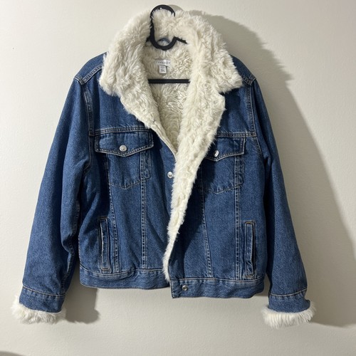Topshop moto borg sherpa lined - topshop,