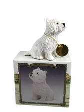Westie Dog Figurine Ornament