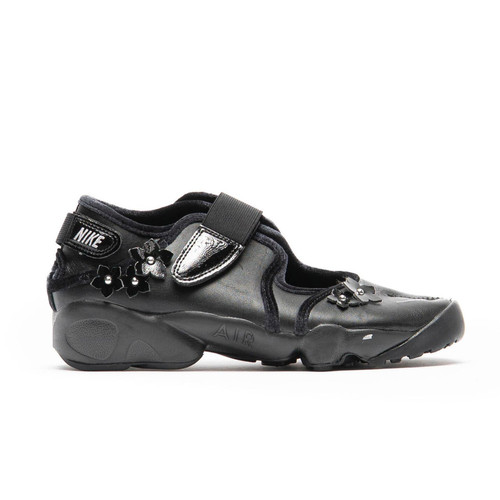Nike air rift black - nike, flowers