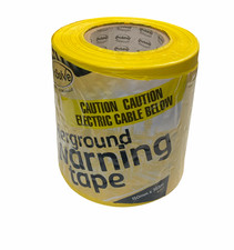 CAUTION ELECTRIC CABLE BELOW