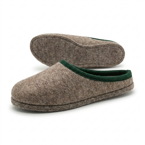 Wool felt slipper - , men