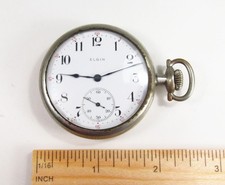 Antique 1905 Elgin USA 7J 16s