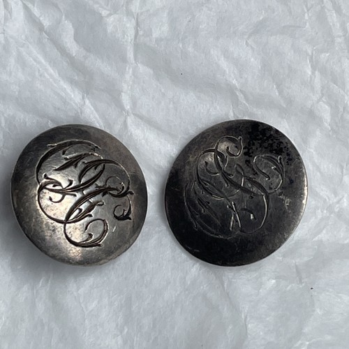 Two antique hallmarked - two,