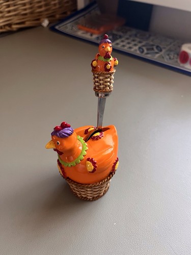 Silea chicken cup vintage - chicken, egg