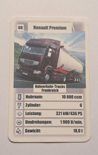 Renault premium truck - renault, 6b