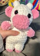 Cow Plush, Handmade Crochet