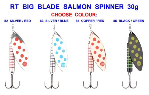 Big blade salmon - big, spinner