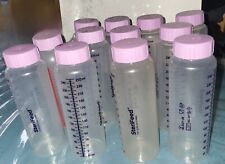 BABY BOTTLES 250ml X 12 STERIFEED BPA FREE DISHWASHER SAFE SCREW CAPS X 12