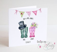 PERSONALISED WELLIES Wedding