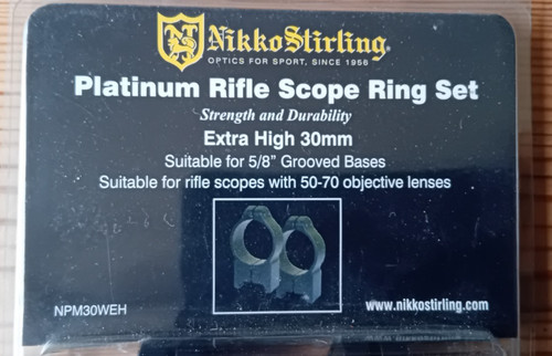 Nikko stirling platinum rifle - stirling,