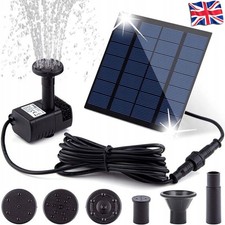 Solar Panel Powered Water Pump