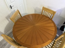 Hardwood Dining Table with