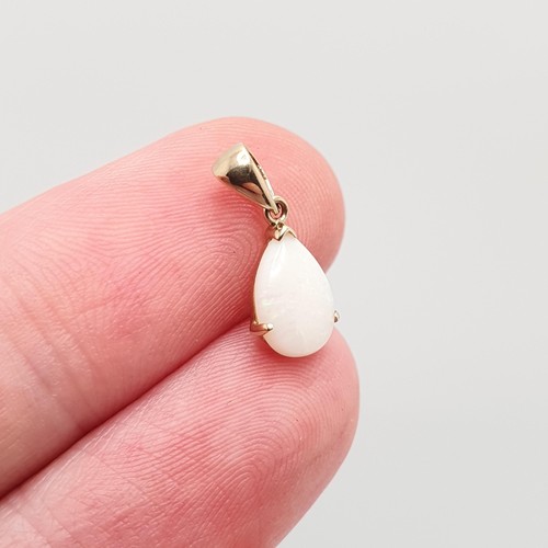 Vintage 9ct gold opal - 9k,