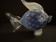Vintage murano style blue - vintage,