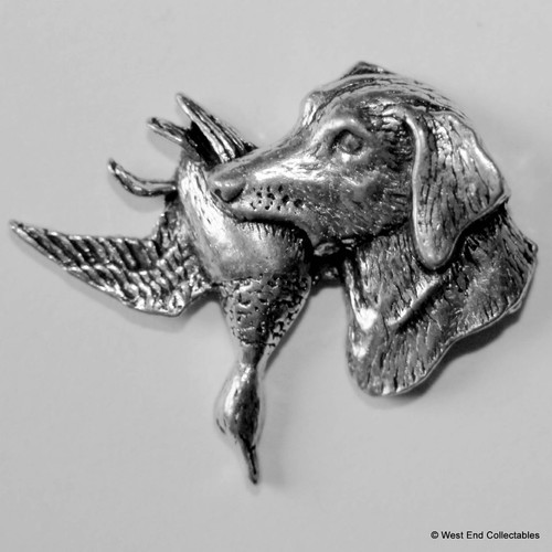 Labrador pewter pin - labrador,