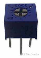 BOURNS   3386P-1-223LF   TRIMMER, POT, 22KOHM, 10%, 1TURN, TH