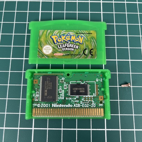 Pokemon leafgreen gba - game, boy