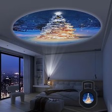LED Christmas Tree Projector