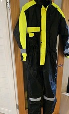 Portwest S585 Men's Hi Vis Winter Work Overalls Waterproof Protective Boiler M