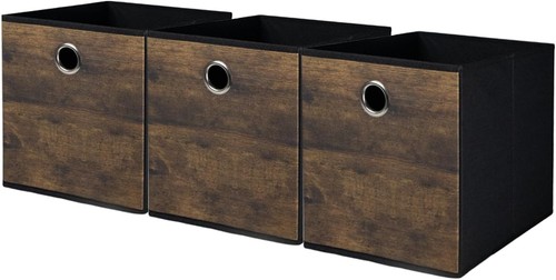 Sturdy cube storage boxes with - storage,