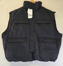 Zara Mens Puffer Gilet Vest XL
