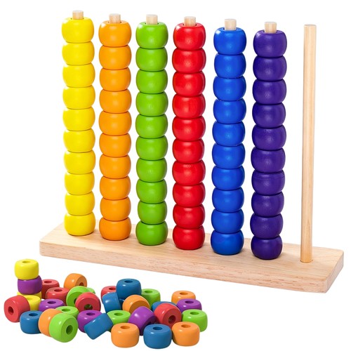 Montessori wooden stacking - montessori,