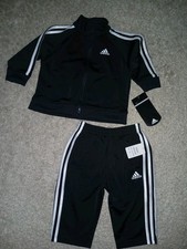 Adidas Black White Baby Boys