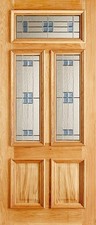 LPD External Oak Danielle Regal Leaded Double Glazed Doors