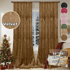 Luxury Crushed Velvet Curtains
