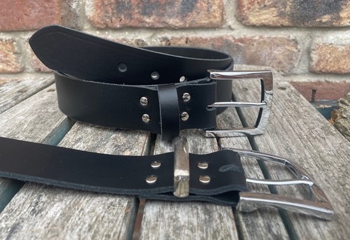 Real leather belt - leather, &