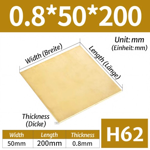 Brass sheet various - brass,
