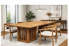 Solid Oak  Dining Table