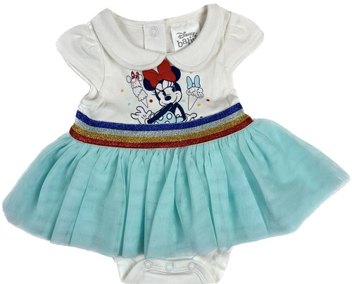 Disney store baby white blue - disney,