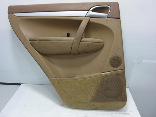 Left rear door trim - rear,