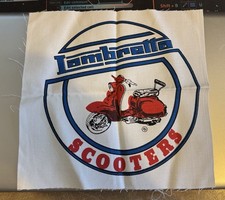 1980’s Lambretta Scooter Large Patch Not Vespa Rare