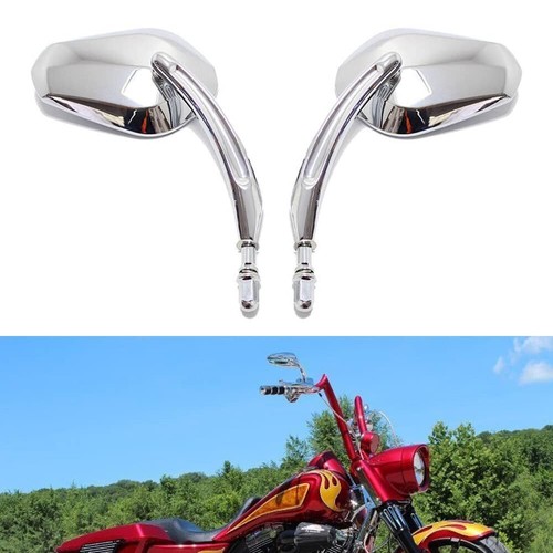 Pair motorcycle chrome side - chrome,