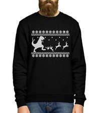 T-Rex Christmas Dinner Sweater