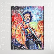 JIMI HENDRIX A3 POSTER WALL ART PRINT GUITAR MUSIC LEGEND  A3 