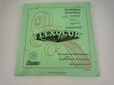 PIRASTRO FLEXOCOR WONDERTONE DOUBLE BASS 1/2 E STRING CHROMESTEEL WIRE ROPE CORE