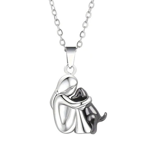 Dog lovers little girl - lovers, &