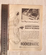 Hoovermatic Twin Tub Washing